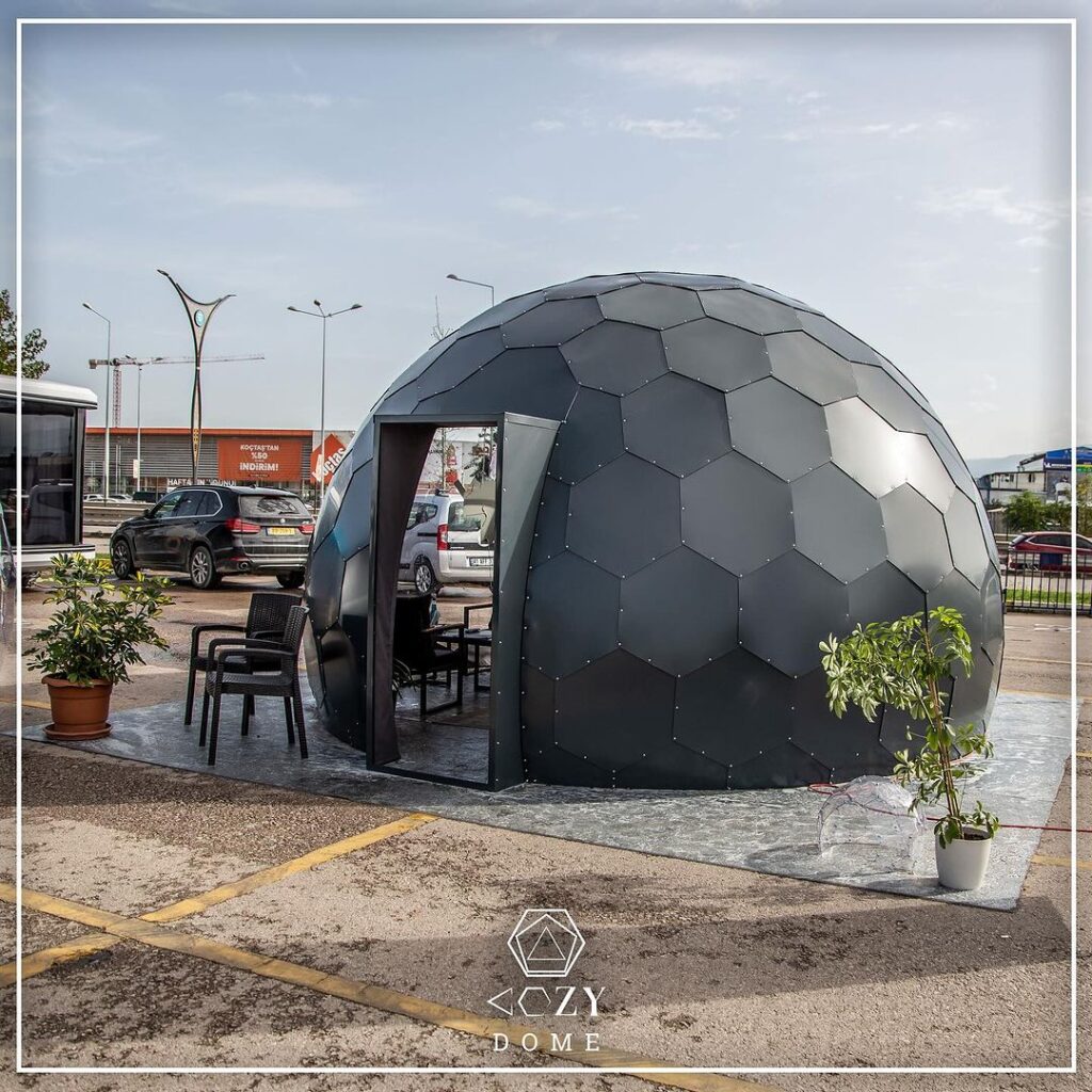 Etkinlik ve Fuar Alanlarında Yenilik! Cozy Air Dome